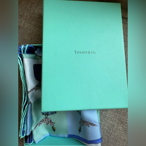 Tiffany & Co. Silk Skarf - Picture 10 of 12